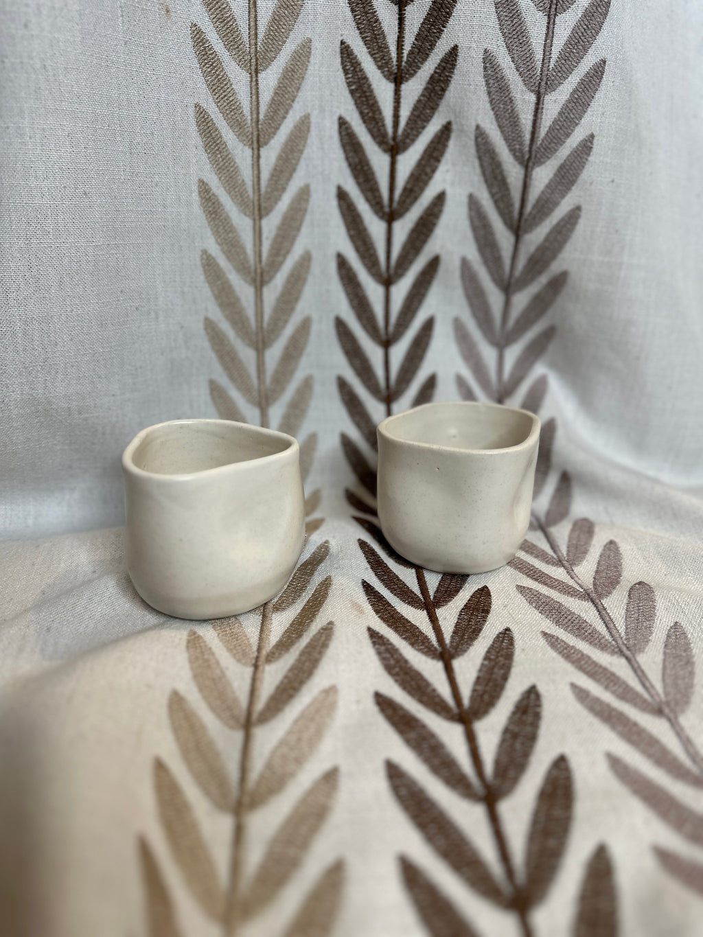 set of white comfy mugs (2)