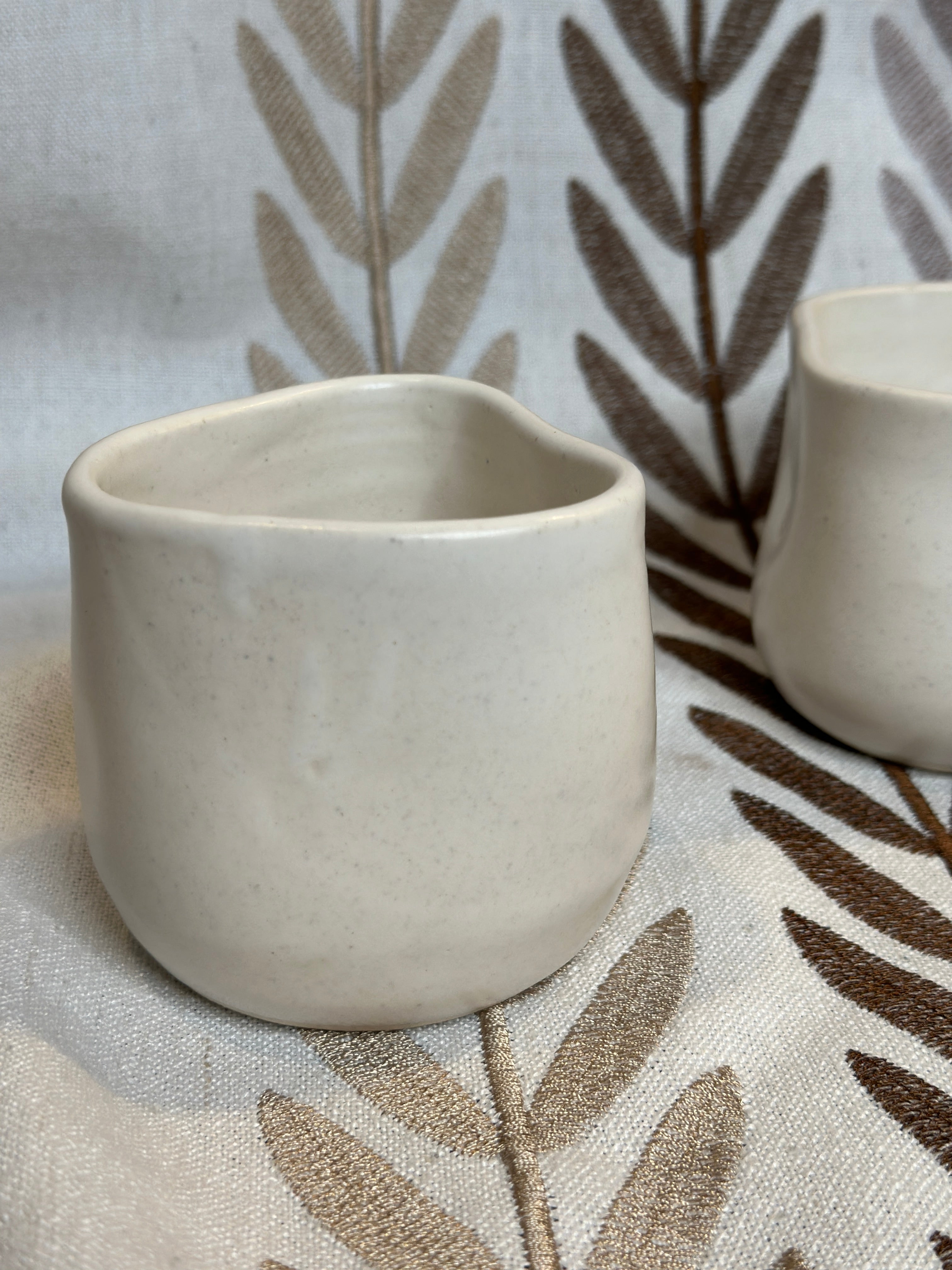 set of white comfy mugs (2)