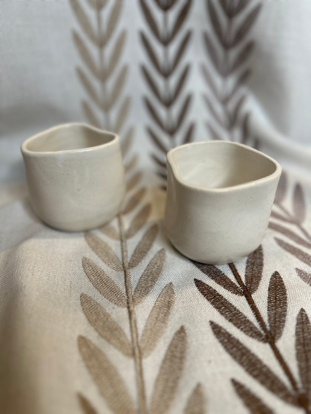 set of white comfy mugs (2)