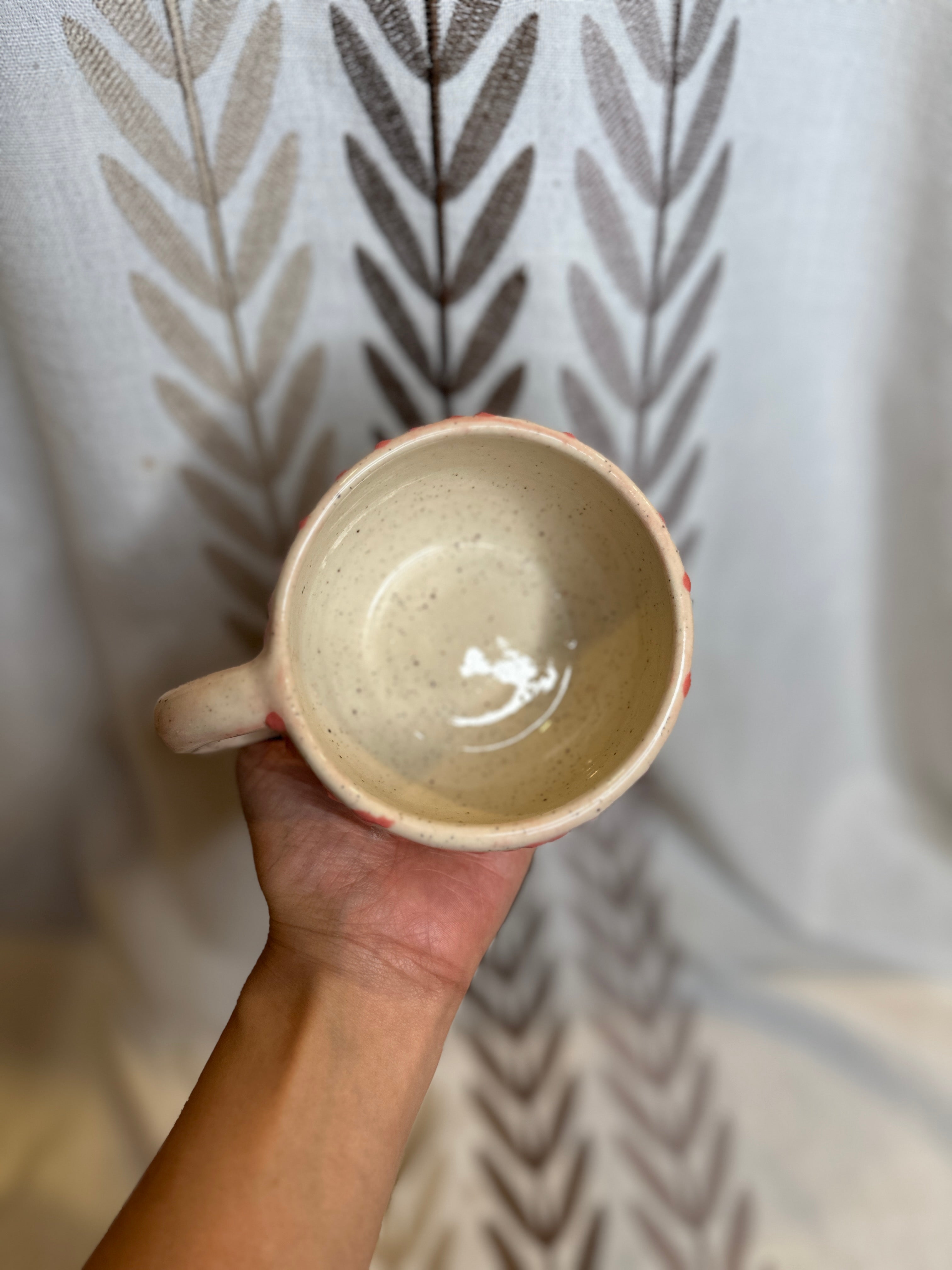 pink bloopy mug