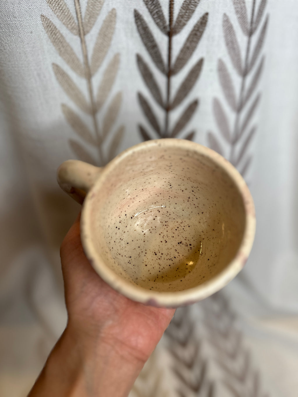 purple bloopy mug