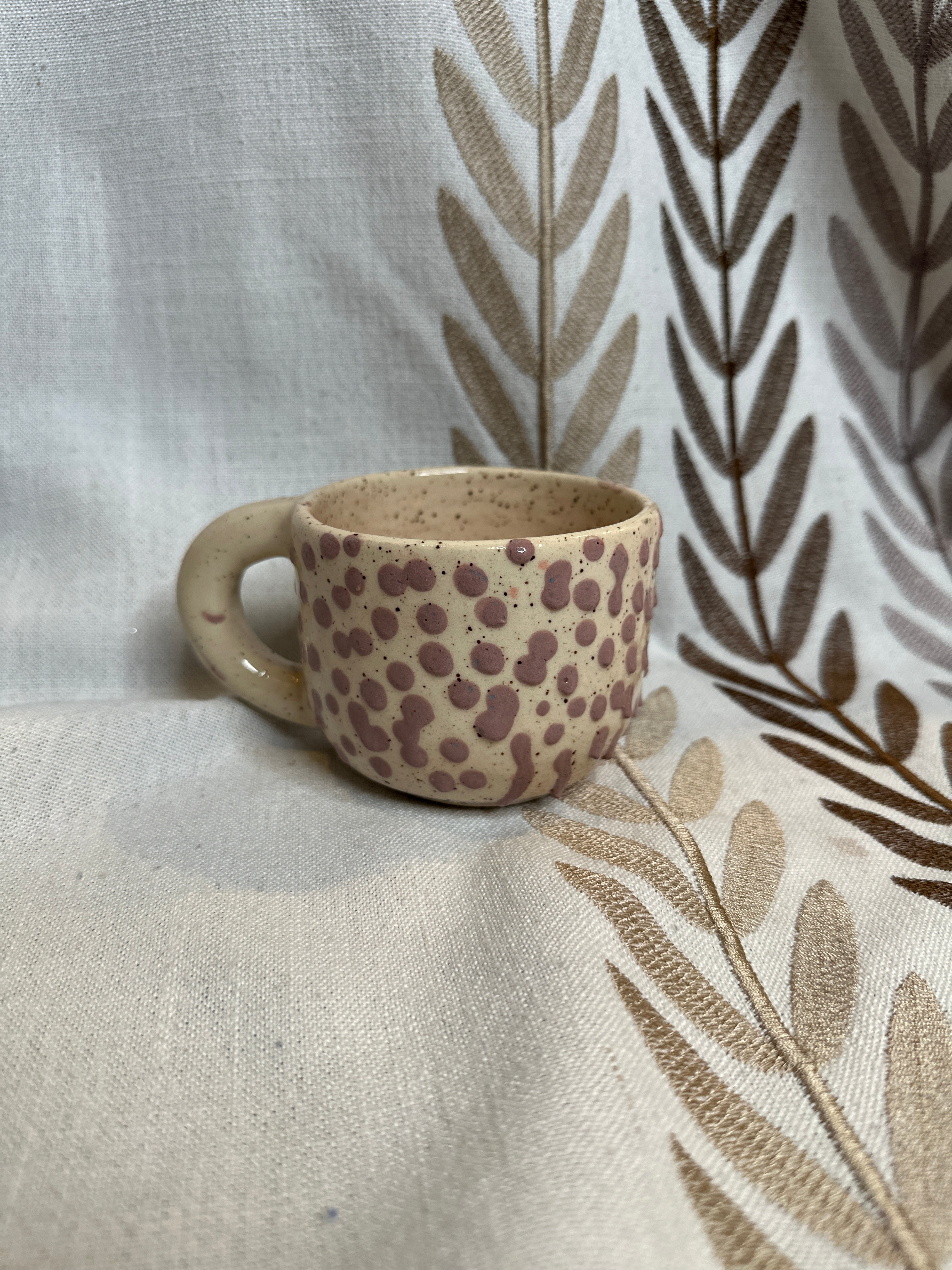 purple bloopy mug